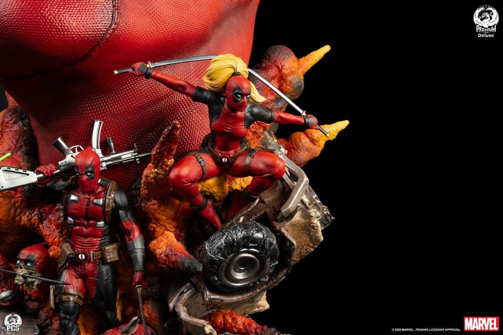 Marvel buste Fine Art Deadpool Deluxe Edition 42 cm