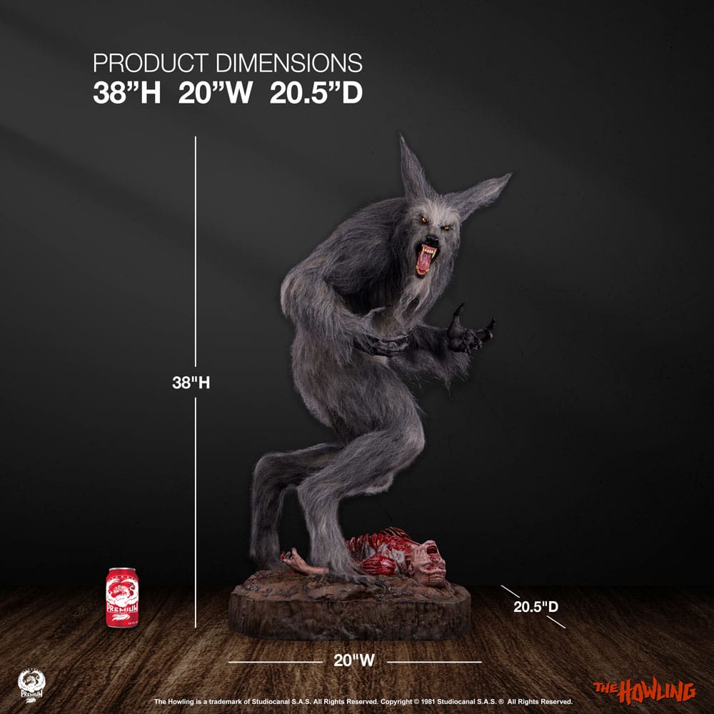 Hurlements statuette Epic Series 1/3 The Howling 97 cm