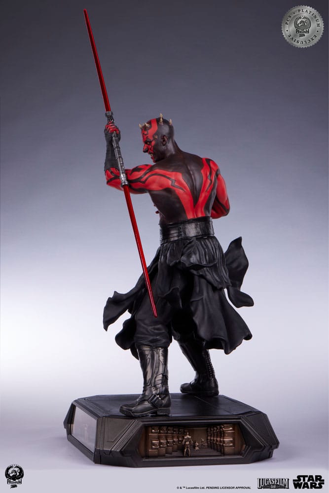 Star Wars statuette Epic Series 1/3 Darth Maul Platinum Exclusive 86 cm