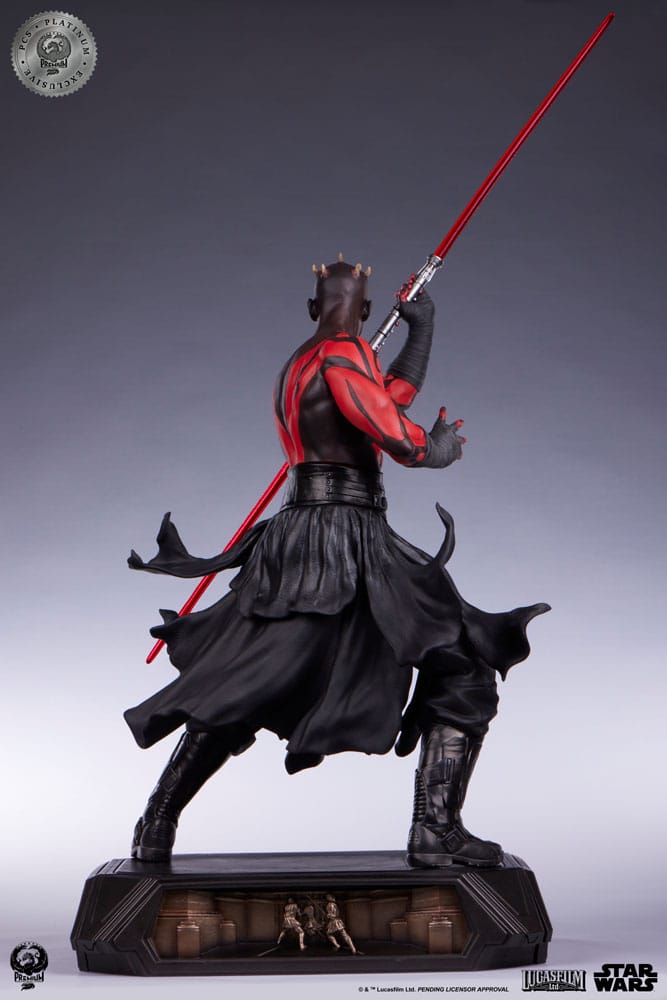 Star Wars statuette Epic Series 1/3 Darth Maul Platinum Exclusive 86 cm
