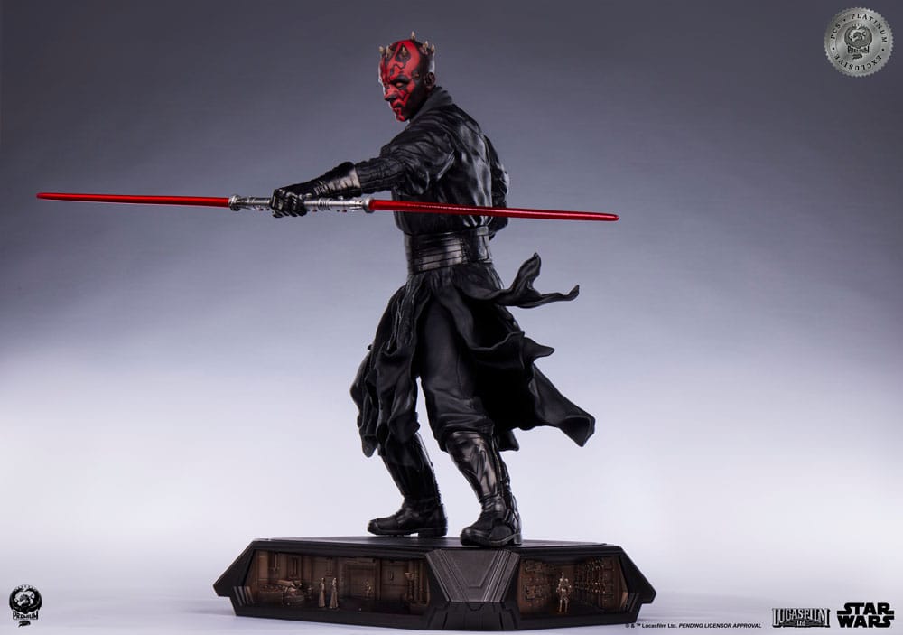 Star Wars statuette Epic Series 1/3 Darth Maul Platinum Exclusive 86 cm