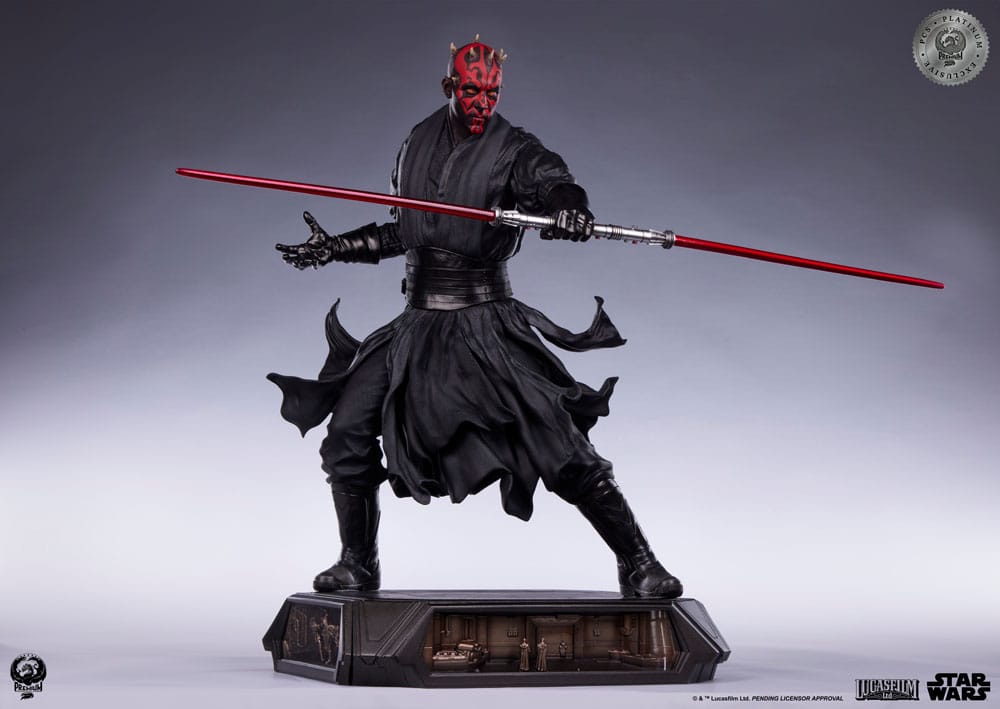 Star Wars statuette Epic Series 1/3 Darth Maul Platinum Exclusive 86 cm