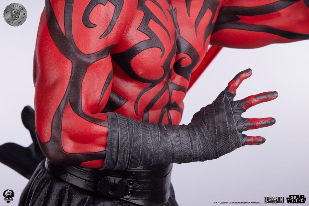 Star Wars statuette Epic Series 1/3 Darth Maul Platinum Exclusive 86 cm