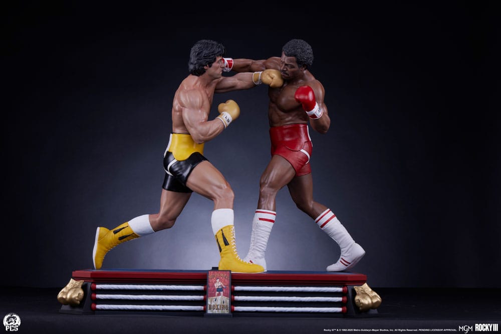 Rocky 3 : L'Œil du tigre diorama 1/4 figurine Rocky Balboa & Apollo Creed 48 cm