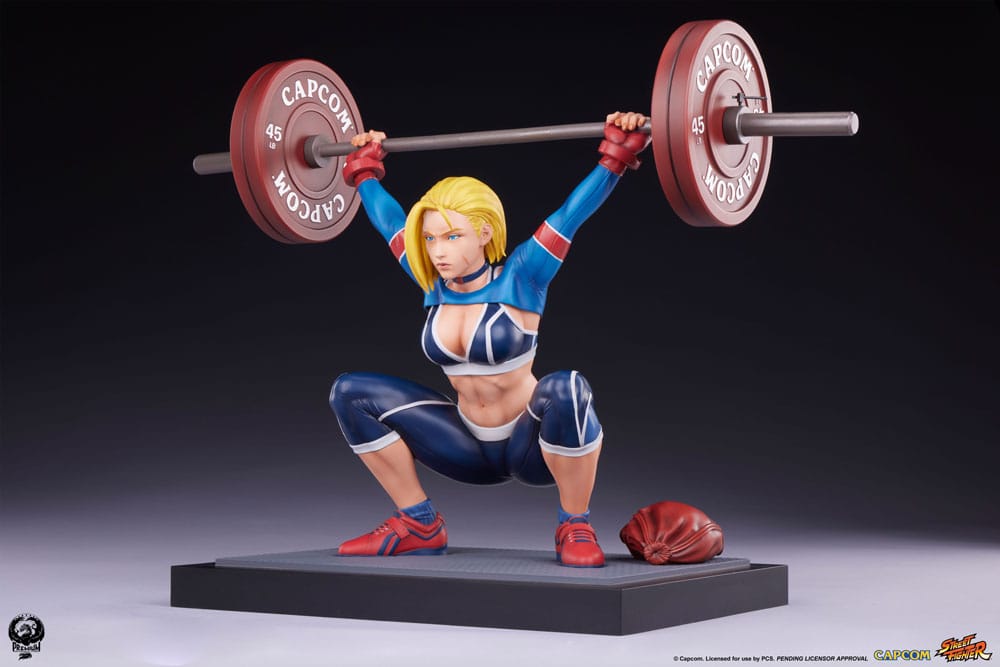 Street Fighter statuette Premier Series 1/4 Cammy: Powerlifting SF6 41 cm