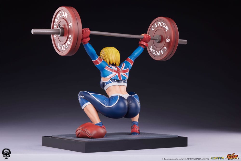 Street Fighter statuette Premier Series 1/4 Cammy: Powerlifting SF6 41 cm