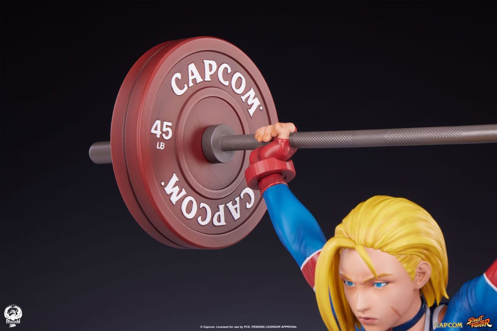 Street Fighter statuette Premier Series 1/4 Cammy: Powerlifting SF6 41 cm