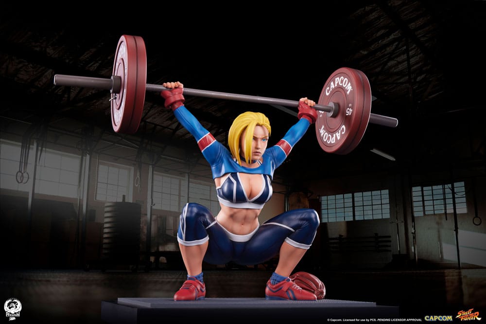 Street Fighter statuette Premier Series 1/4 Cammy: Powerlifting SF6 41 cm