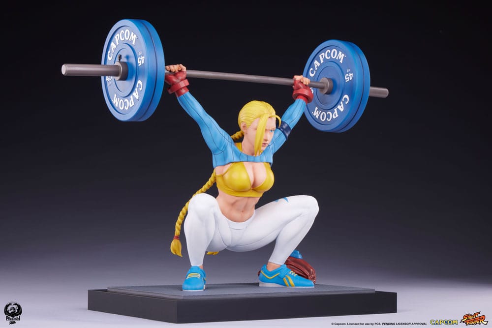 Street Fighter statuette Premier Series 1/4 Cammy: Powerlifting Alpha 41 cm