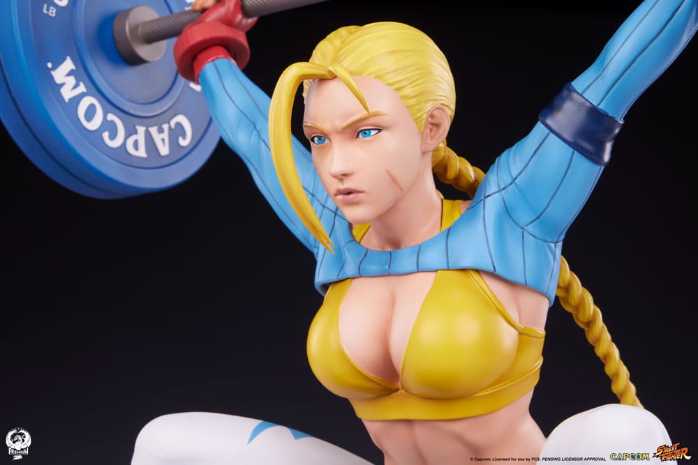 Street Fighter statuette Premier Series 1/4 Cammy: Powerlifting Alpha 41 cm