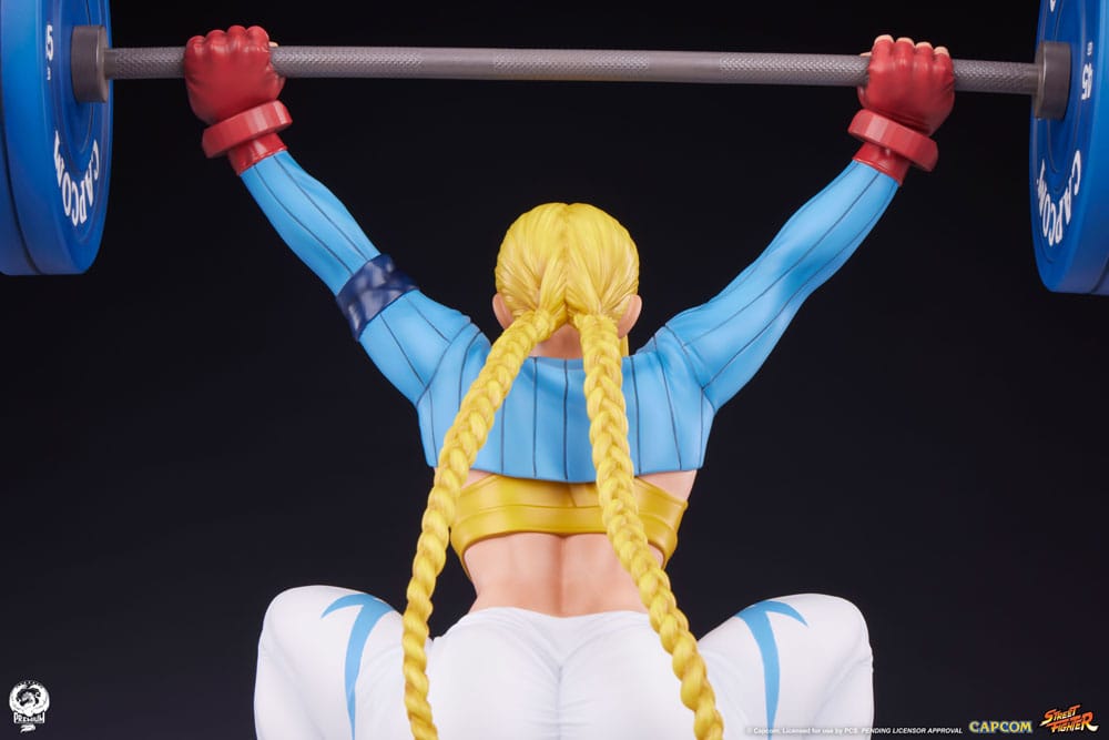 Street Fighter statuette Premier Series 1/4 Cammy: Powerlifting Alpha 41 cm
