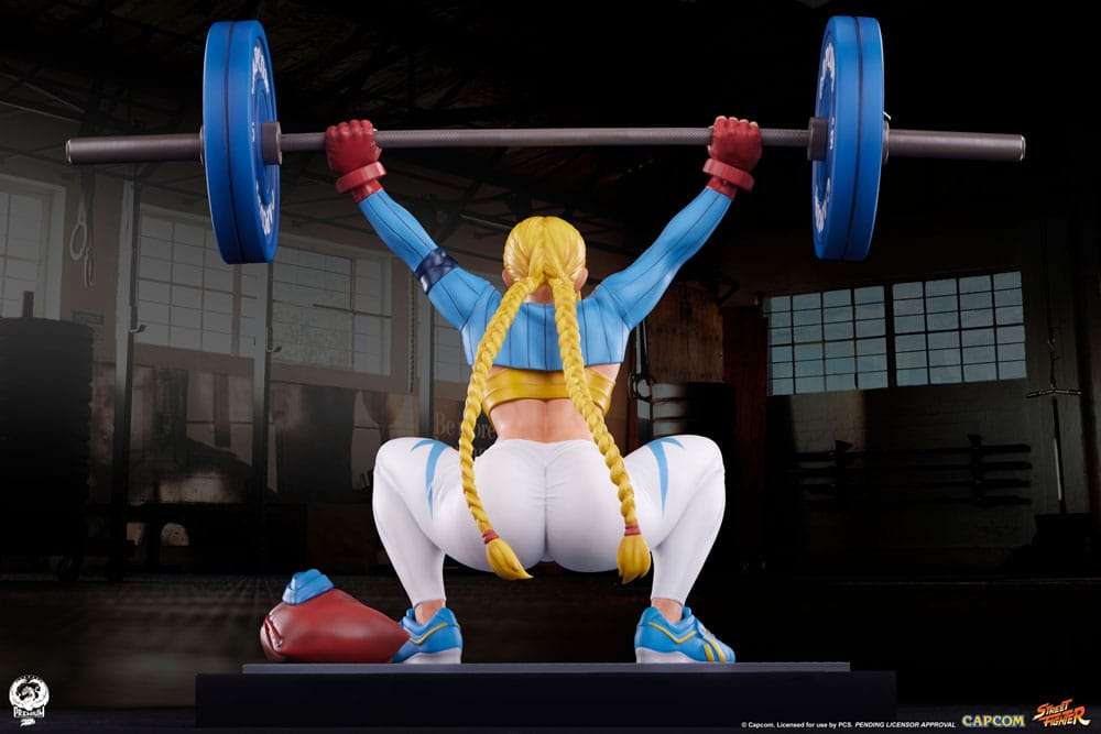 Street Fighter statuette Premier Series 1/4 Cammy: Powerlifting Alpha 41 cm