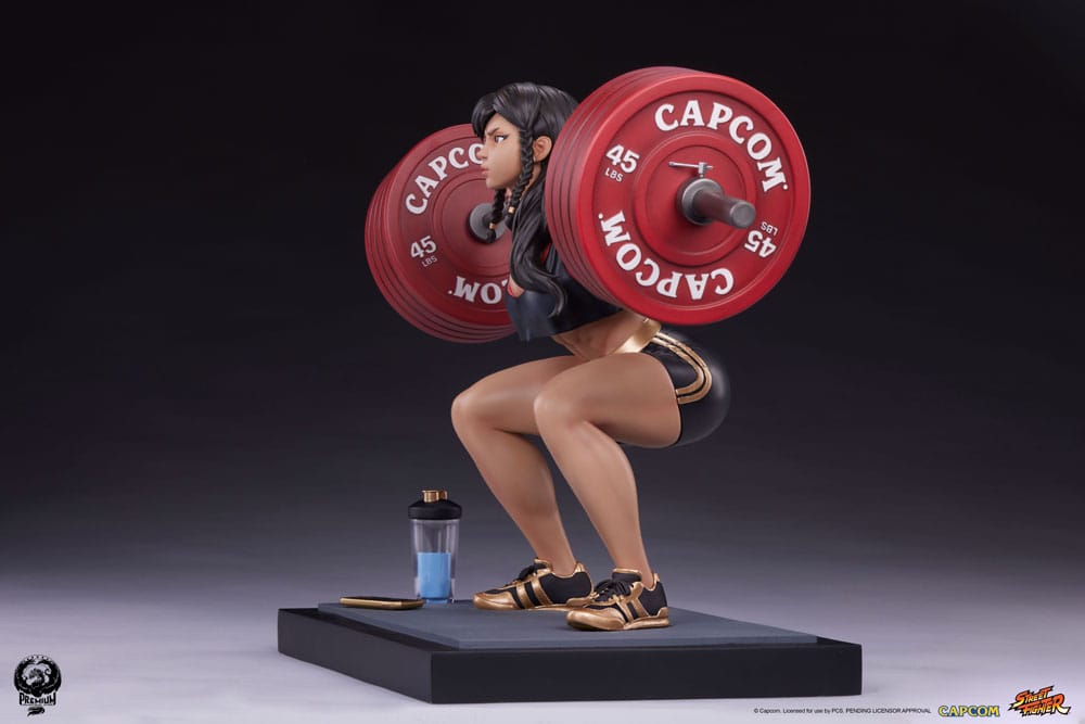 Street Fighter statuette Premier Series 1/4 Chun-Li Powerlifting (Battle Edition) 37 cm