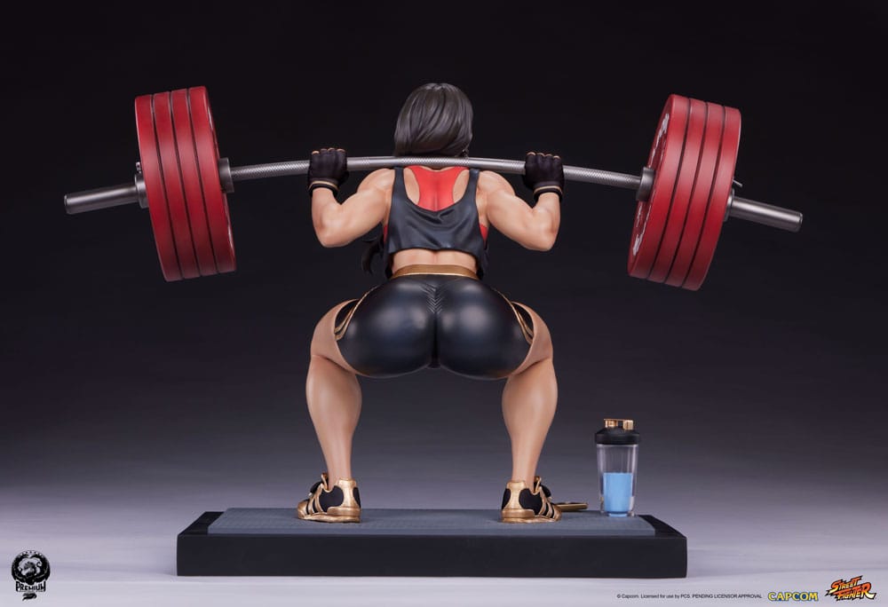 Street Fighter statuette Premier Series 1/4 Chun-Li Powerlifting (Battle Edition) 37 cm