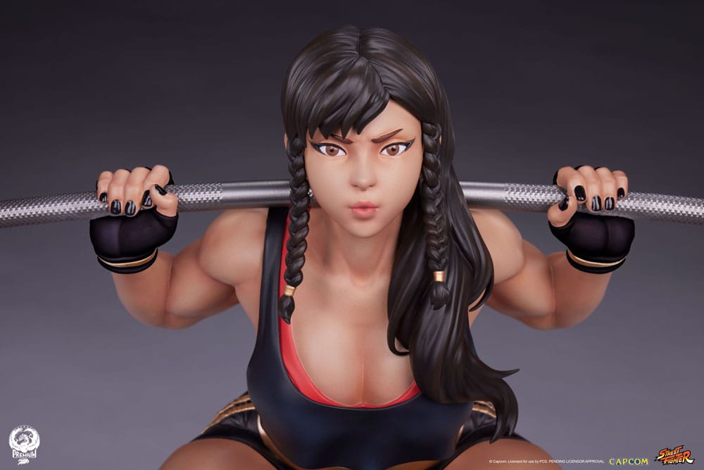 Street Fighter statuette Premier Series 1/4 Chun-Li Powerlifting (Battle Edition) 37 cm