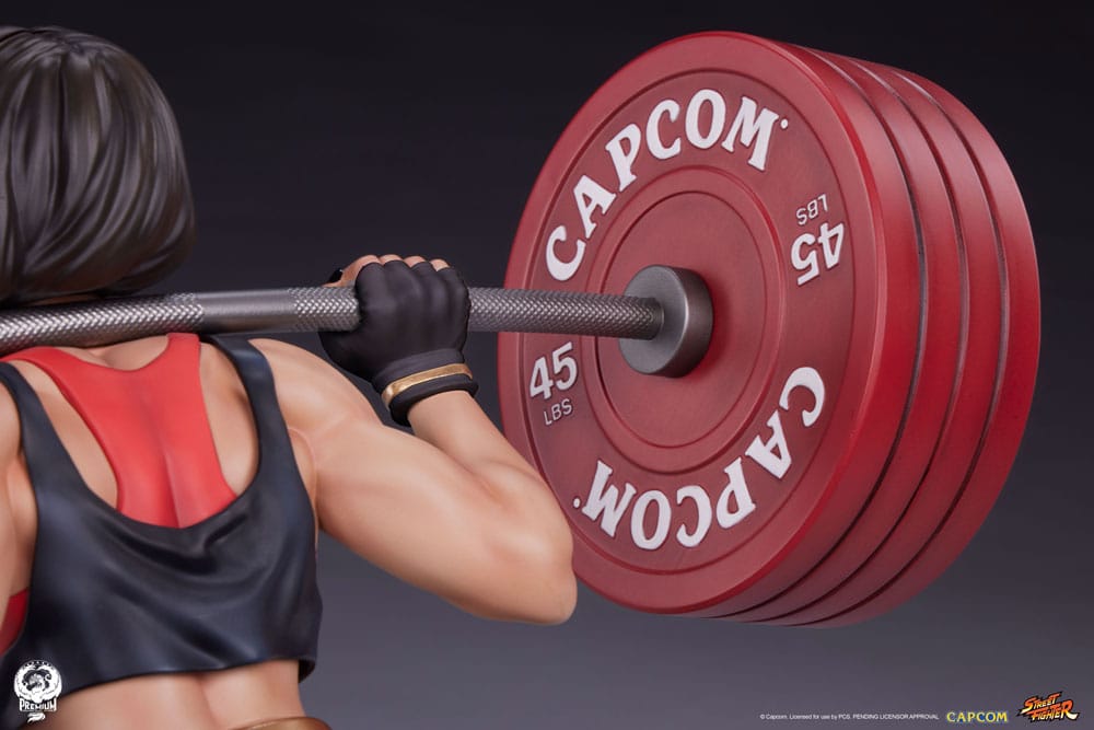 Street Fighter statuette Premier Series 1/4 Chun-Li Powerlifting (Battle Edition) 37 cm