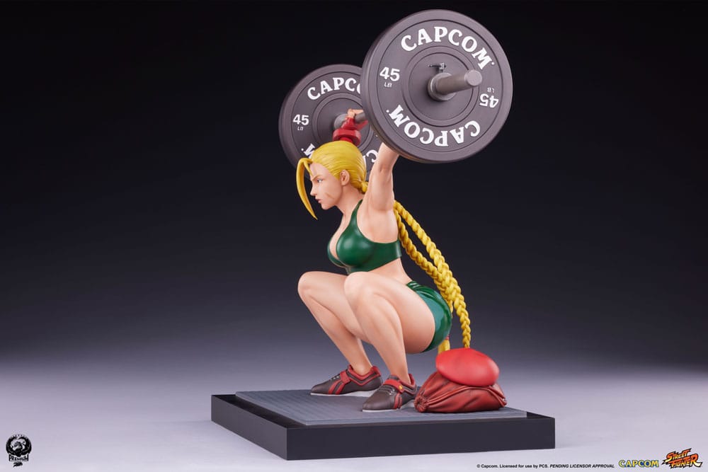 Street Fighter statuette Premier Series 1/4 Cammy: Powerlifting 41 cm