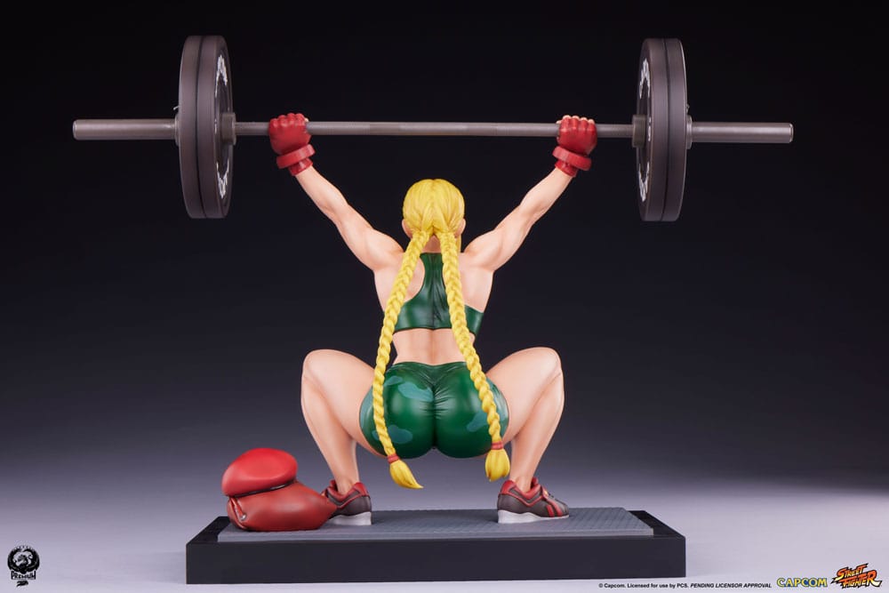 Street Fighter statuette Premier Series 1/4 Cammy: Powerlifting 41 cm