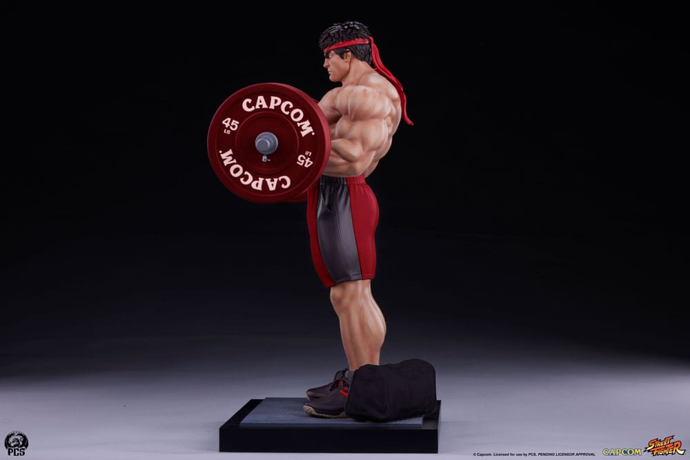Street Fighter statuette Premier Series 1/4 Ryu: Powerlifting 53 cm