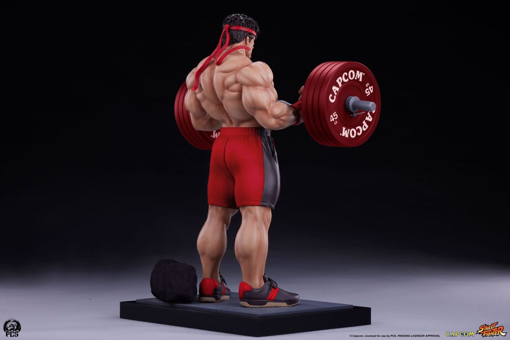Street Fighter statuette Premier Series 1/4 Ryu: Powerlifting 53 cm
