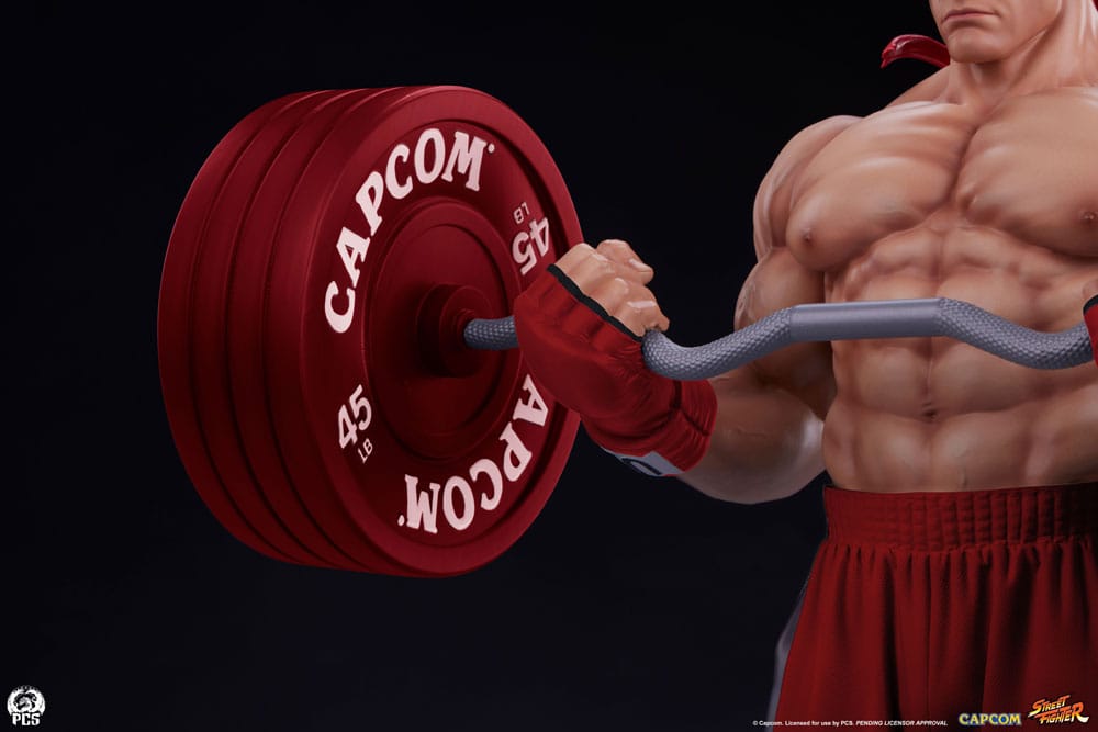 Street Fighter statuette Premier Series 1/4 Ryu: Powerlifting 53 cm