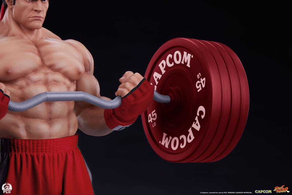 Street Fighter statuette Premier Series 1/4 Ryu: Powerlifting 53 cm