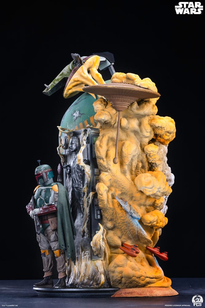 Star Wars L'Empire contre-attaque buste Fine Art Boba Fett 50 cm
