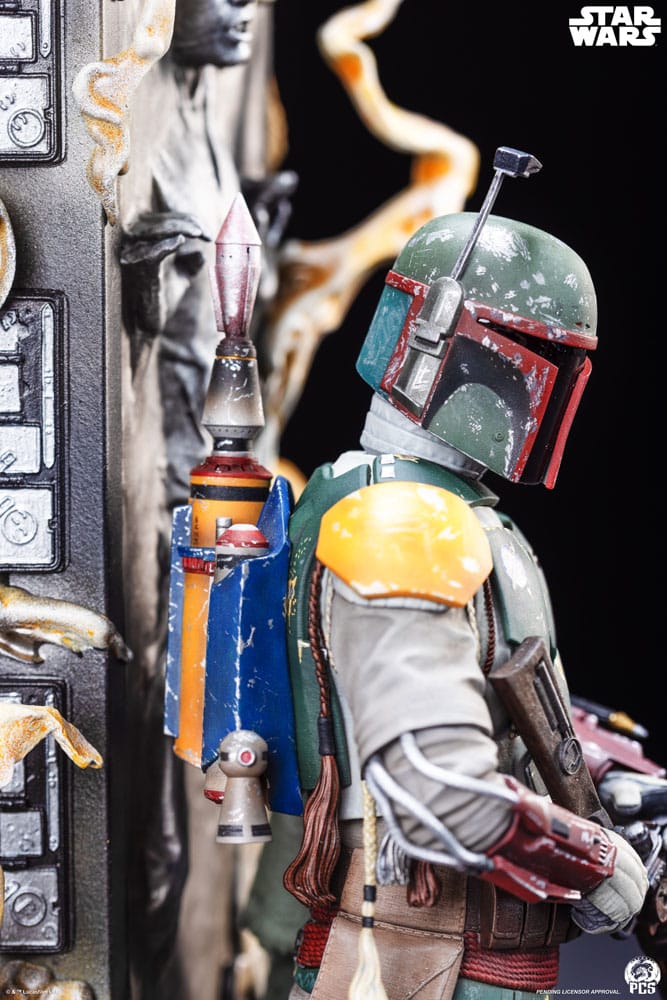 Star Wars L'Empire contre-attaque buste Fine Art Boba Fett 50 cm