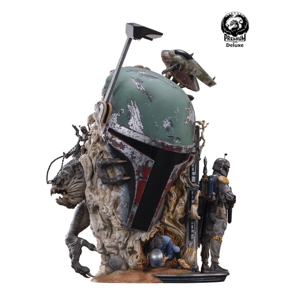 Star Wars L'Empire contre-attaque buste Fine Art Boba Fett Deluxe Edition 50 cm