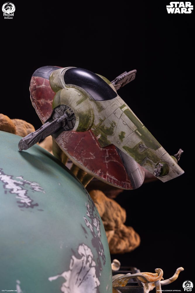 Star Wars L'Empire contre-attaque buste Fine Art Boba Fett Deluxe Edition 50 cm