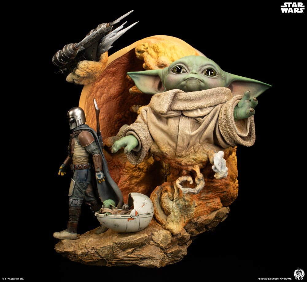 Star Wars: The Mandalorian buste Fine Art 41 cm