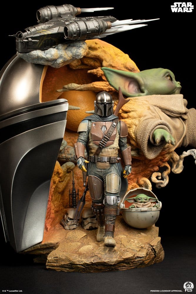 Star Wars: The Mandalorian buste Fine Art 41 cm