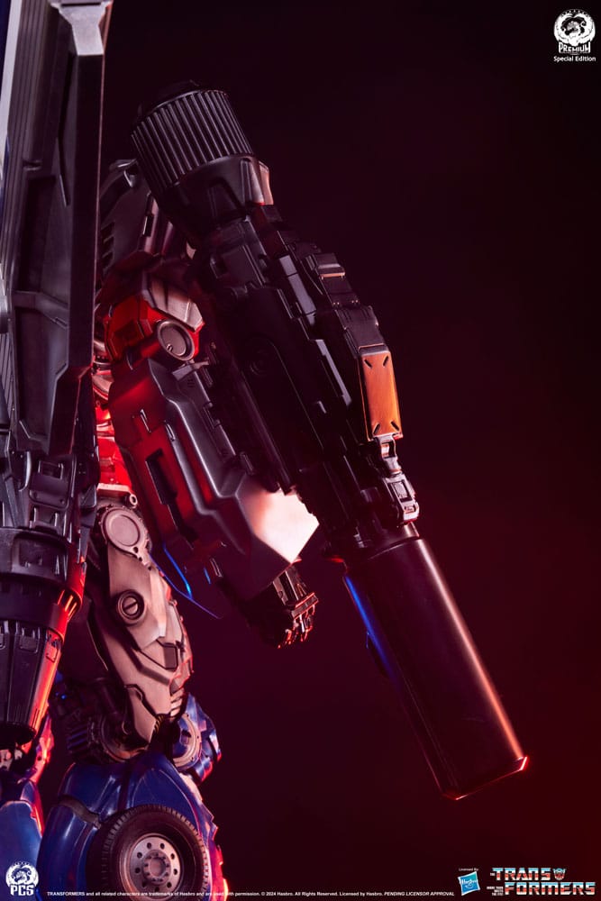 Transformers statuette Museum Scale Optimus Prime Jet Convoy Edition 87 cm