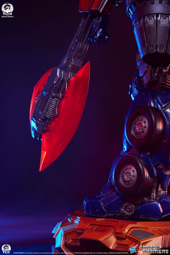 Transformers statuette Museum Scale Optimus Prime Jet Convoy Edition 87 cm