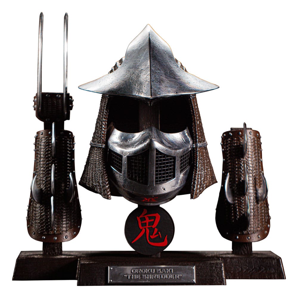 Les Tortues ninja ensemble d'armure Life-Size Shredder (Electroplated Edition) 53 cm