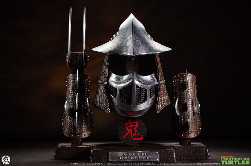 Les Tortues ninja ensemble d'armure Life-Size Shredder (Electroplated Edition) 53 cm