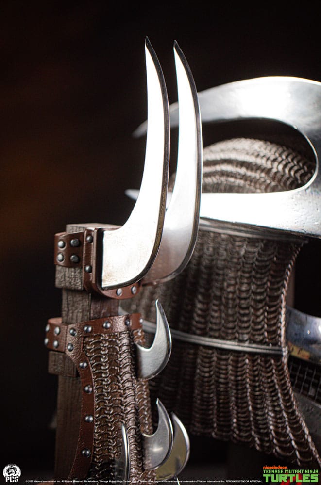 Les Tortues ninja ensemble d'armure Life-Size Shredder (Electroplated Edition) 53 cm