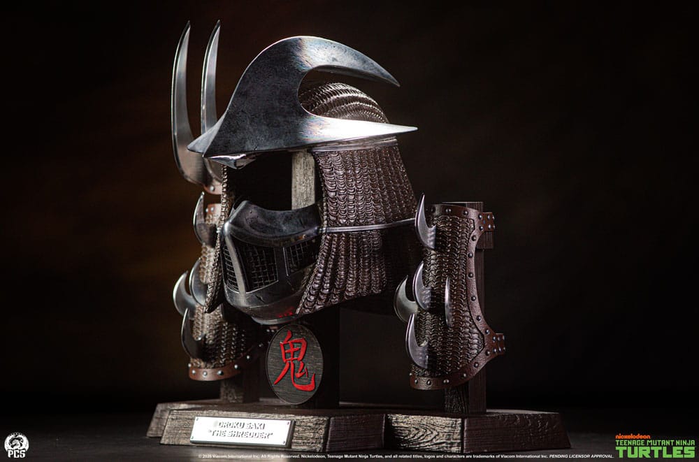 Les Tortues ninja ensemble d'armure Life-Size Shredder (Electroplated Edition) 53 cm