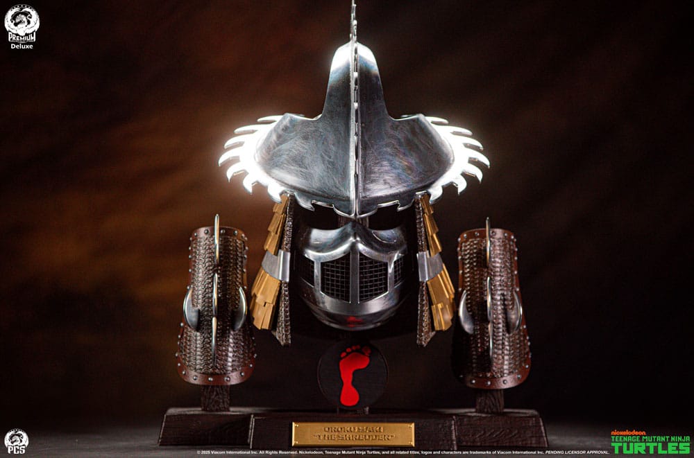Les Tortues ninja ensemble d'armure Life-Size Shredder Ooze (Electroplated Edition) 63 cm