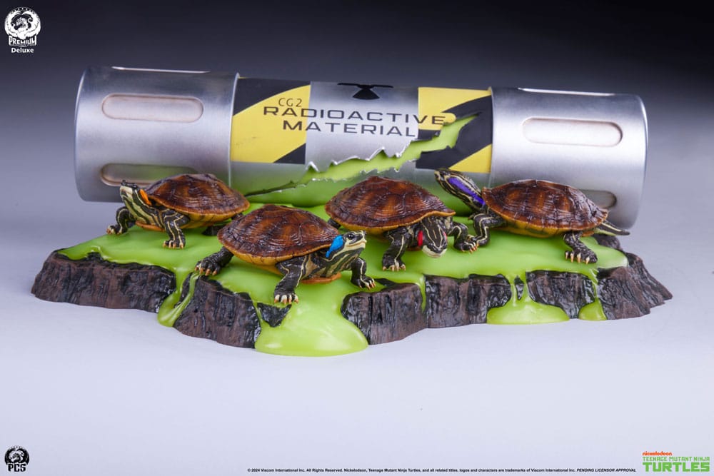 Tortues Ninja diorama 1/1 Origins 13 cm