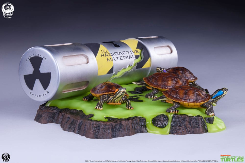 Tortues Ninja diorama 1/1 Origins 13 cm