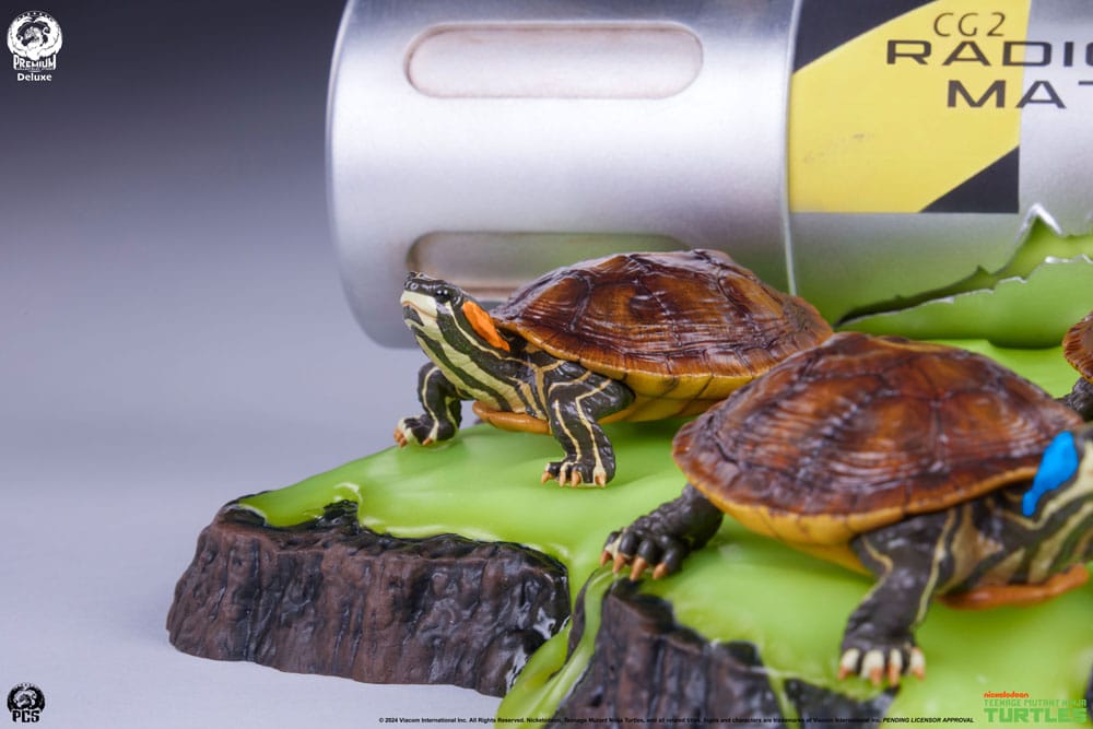 Tortues Ninja diorama 1/1 Origins 13 cm