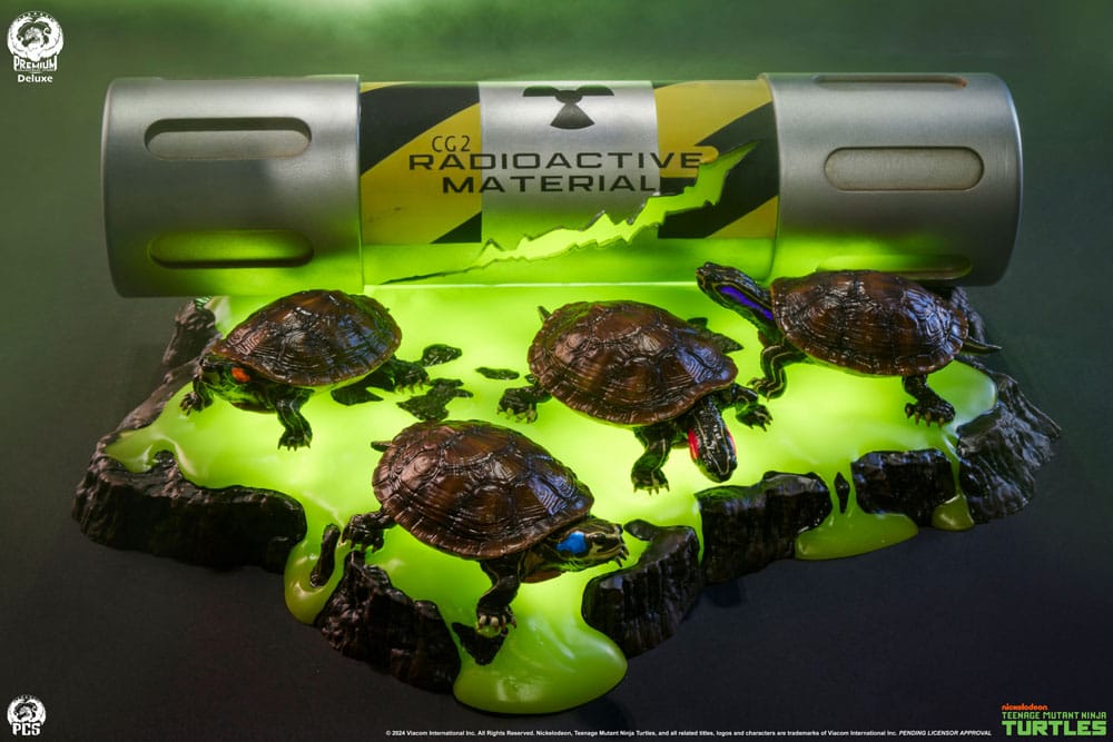 Tortues Ninja diorama 1/1 Origins 13 cm