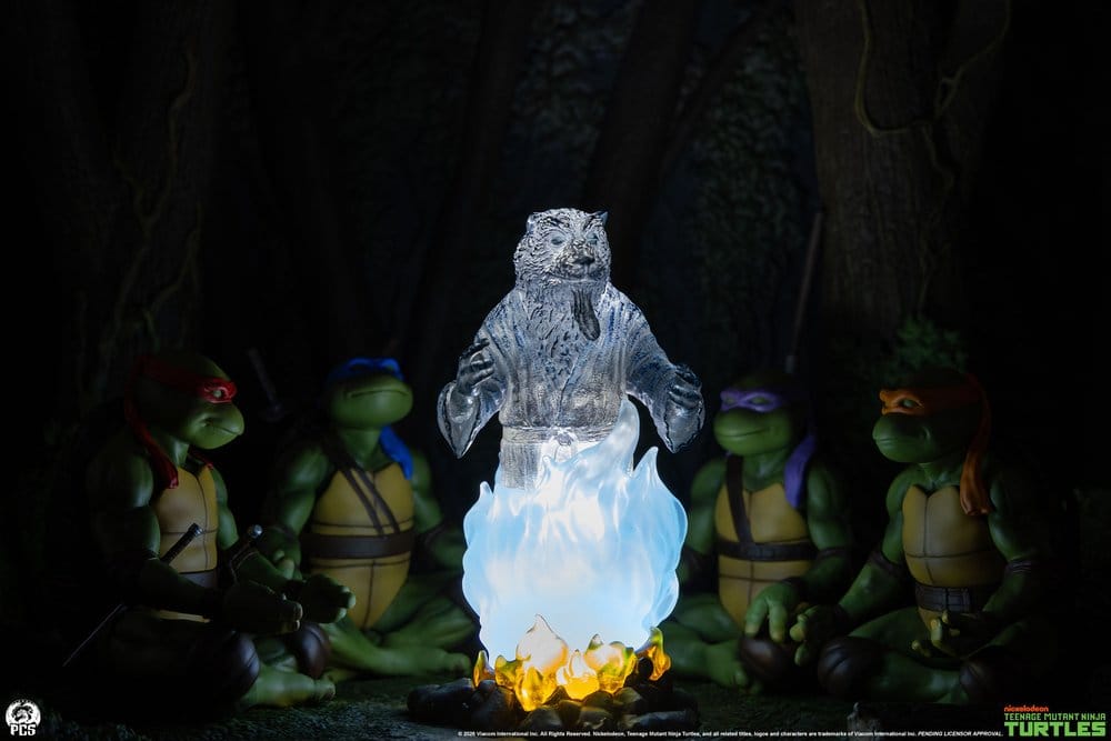 Les Tortues Ninja (Movie Moments) mini scale diorama Splinter's Spirit 36 cm