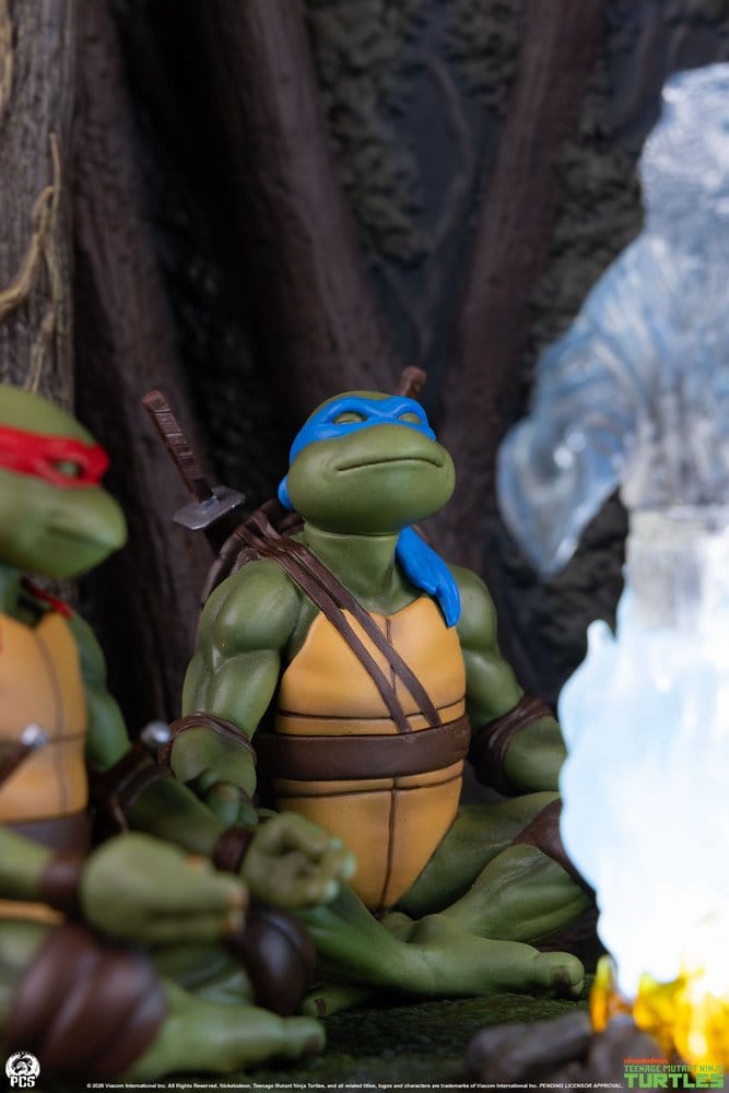 Les Tortues Ninja (Movie Moments) mini scale diorama Splinter's Spirit 36 cm