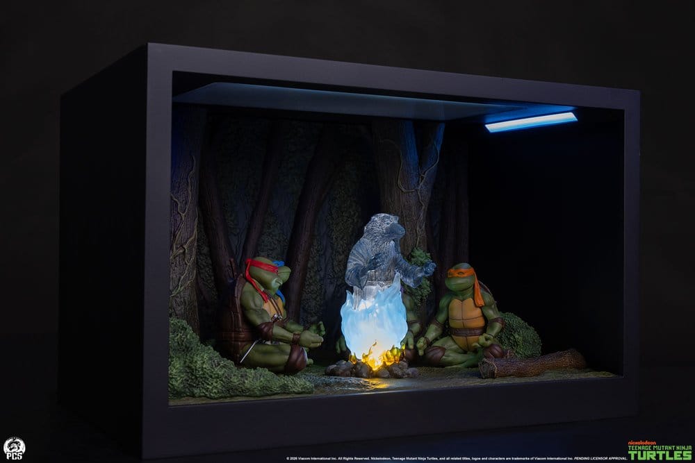 Les Tortues Ninja (Movie Moments) mini scale diorama Splinter's Spirit 36 cm