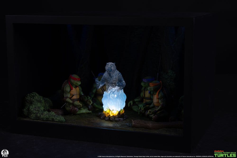 Les Tortues Ninja (Movie Moments) mini scale diorama Splinter's Spirit 36 cm