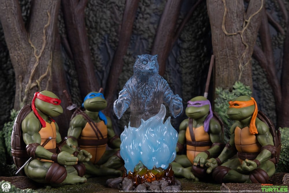 Les Tortues Ninja (Movie Moments) mini scale diorama Splinter's Spirit 36 cm