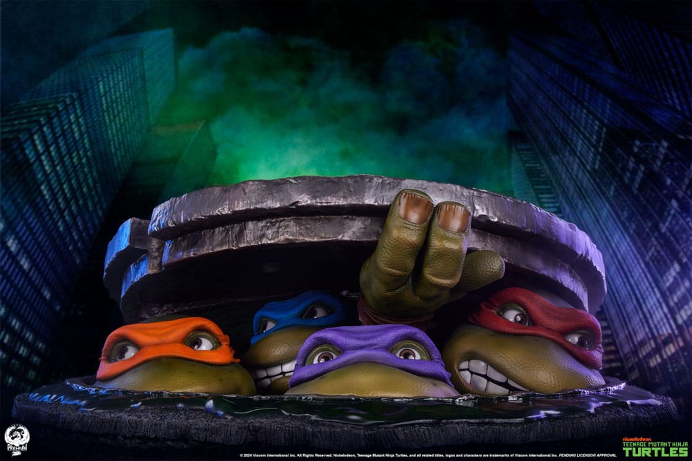 Tortues Ninja diorama 1/1 Underground 41 cm