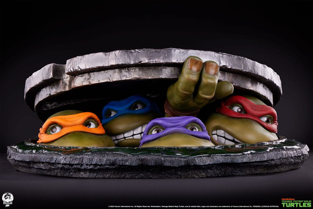 Tortues Ninja diorama 1/1 Underground 41 cm